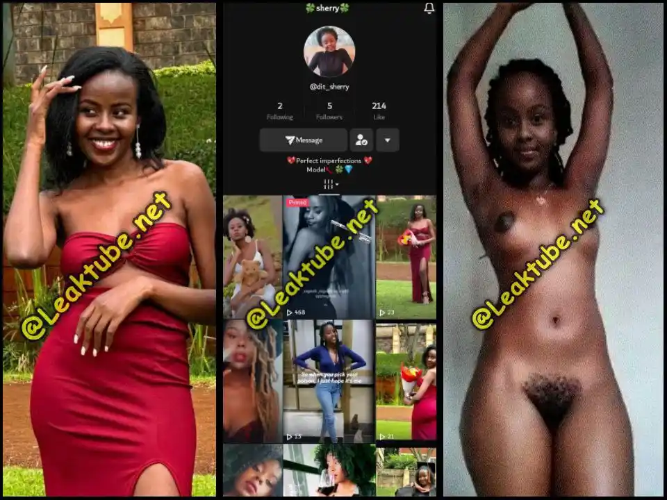 Nude Photos of Tiktok Girl Sherry From Rwanda
